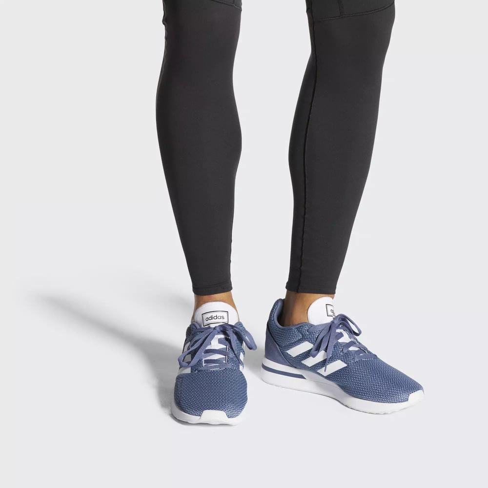 Adidas Run 70s Tenis Para Correr Azules Para Hombre (MX-90147)